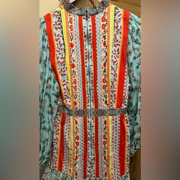 Alice + Olivia Raya Floral Mini Dress - Picture 9 of 10